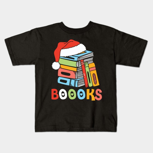 Boooks Kids T-Shirt by MZeeDesigns